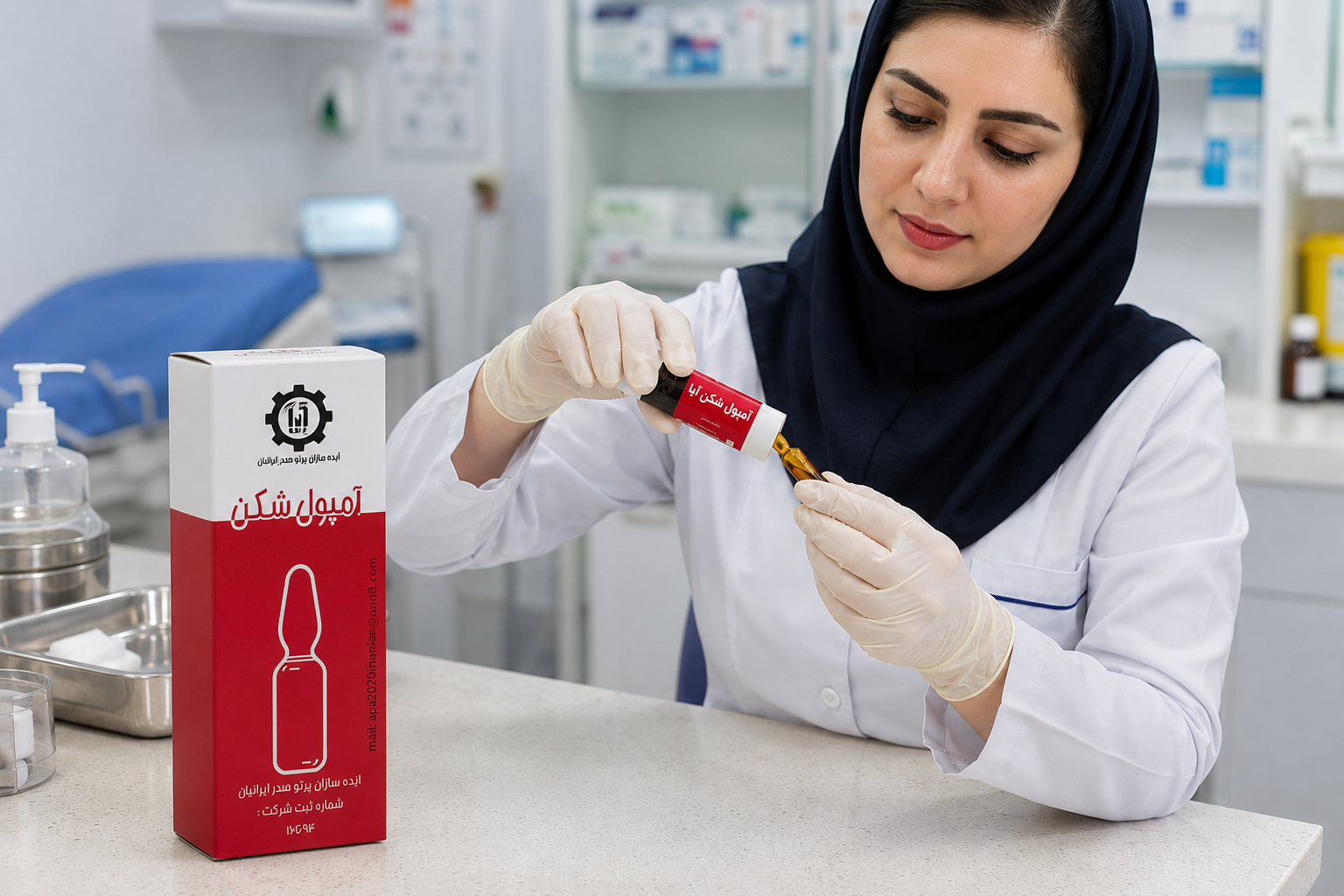 آمپول شکن ابزار ایمن برای شکستن آمپول شیشه‌ای خرید با بهترین قیمت