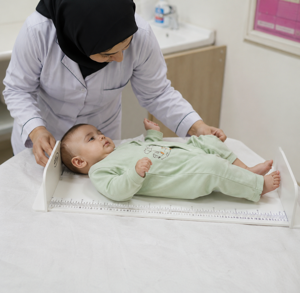 قدسنج نوزاد و اطفال قدسنج سفره‌ای کودک مناسب درمانگاه و مطب